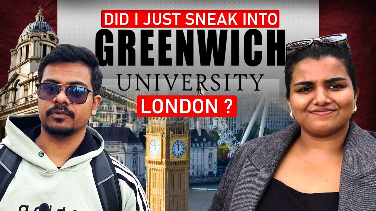 Sneak Into Greenwich University London? 😭👀 | UK University Series (Ep.1)