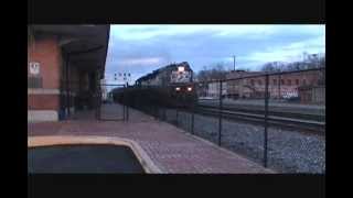 AGS South Action! KCS, NS & UP! Horns & Power! 2-27-12.