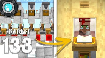HermitCraft 6: 133 | A WORKING Villager VENDING MACHINE
