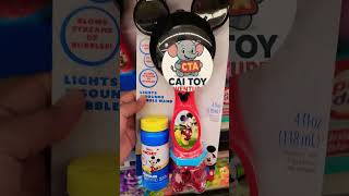 Lights and sound Bubble wand Mickey #shorts