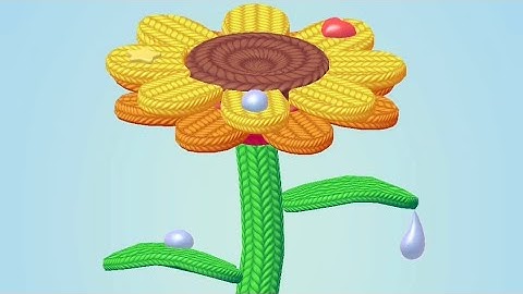 Color Yarn Wool Sort 3D Level 7 Gameplay Walkthrough