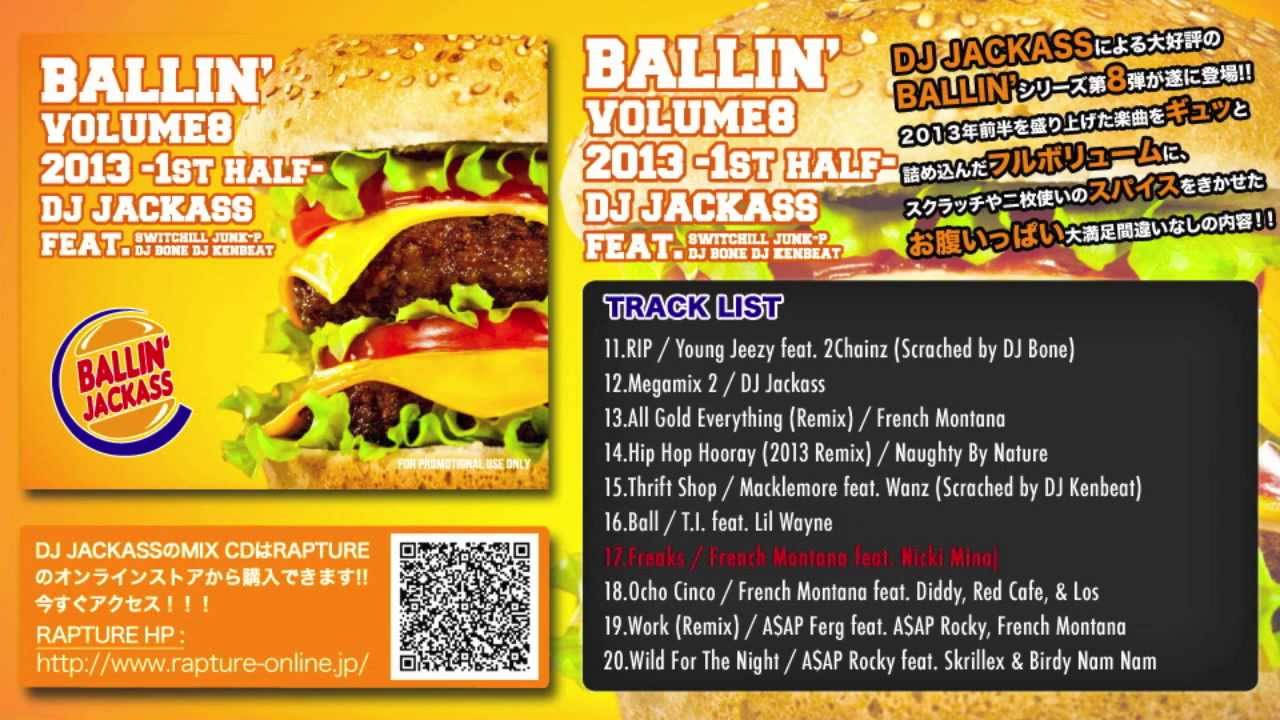 DJ JACKASS - BALLIN' VOL.8  2013 - 1st HALF - CM