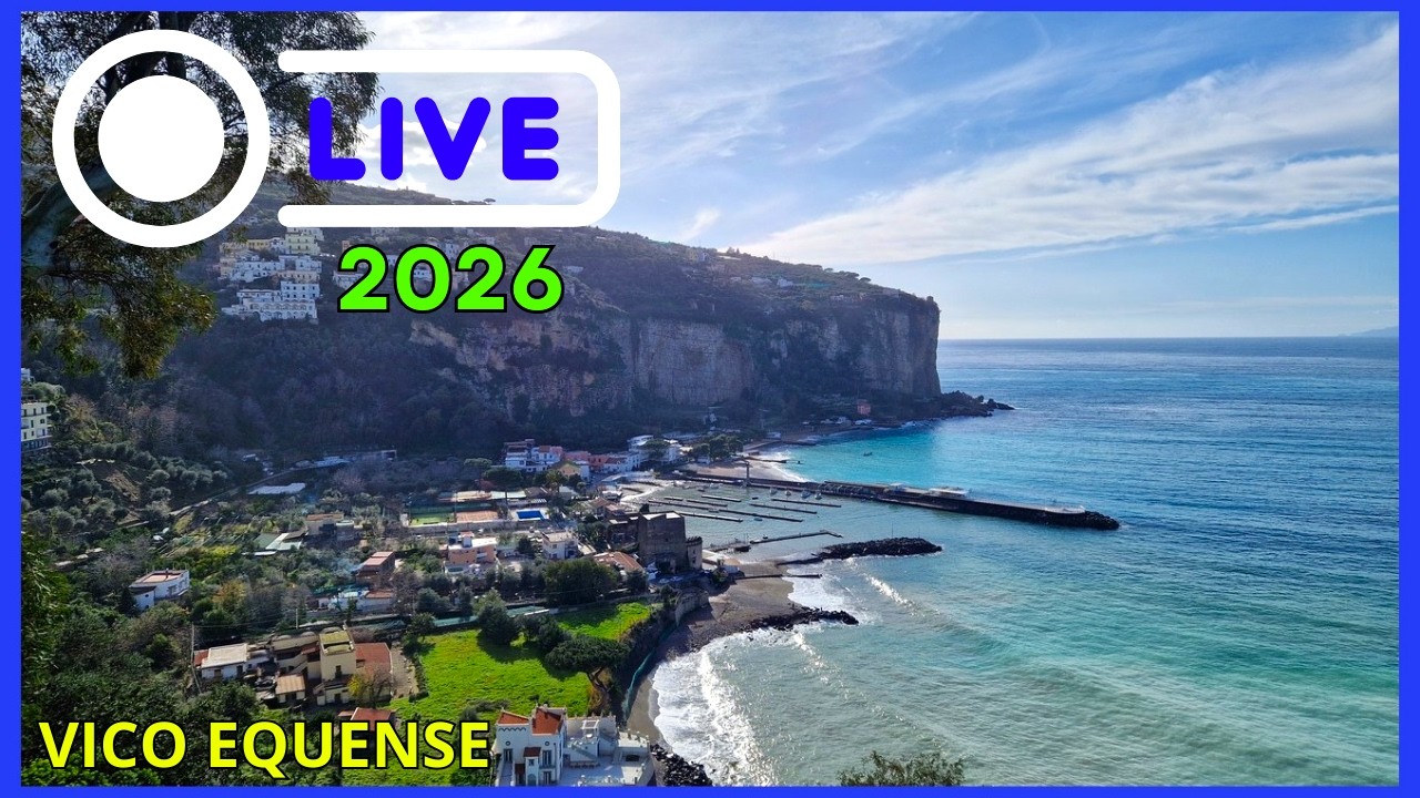 VICO EQUENSE  - LIVE CAMERA 2026 -  #italy #landscape #live