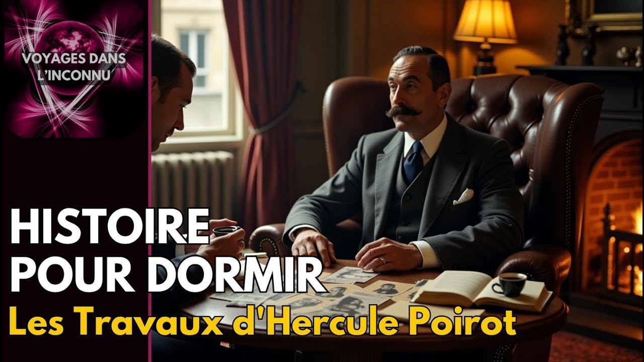 😴 Histoire Pour Dormir 🛏️- Les Travaux d'Hercule Poirot d'Agatha Christie. 💤
