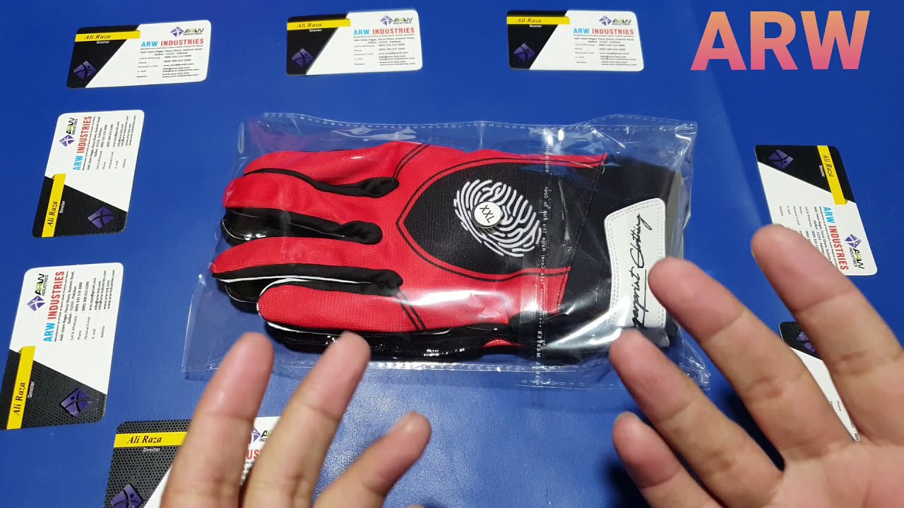 Best American football gloves 2021 | sticky palm grip | High quality receiver gloves | Arw industrie