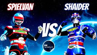 Quem Vence A Super Batalha Tokusatsu? Spielvan VS Shaider #tokusatsu