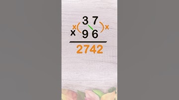 Vedic Multiply Trick| Multiplication of 2 digits| #shorts #viral #funny #short #maths