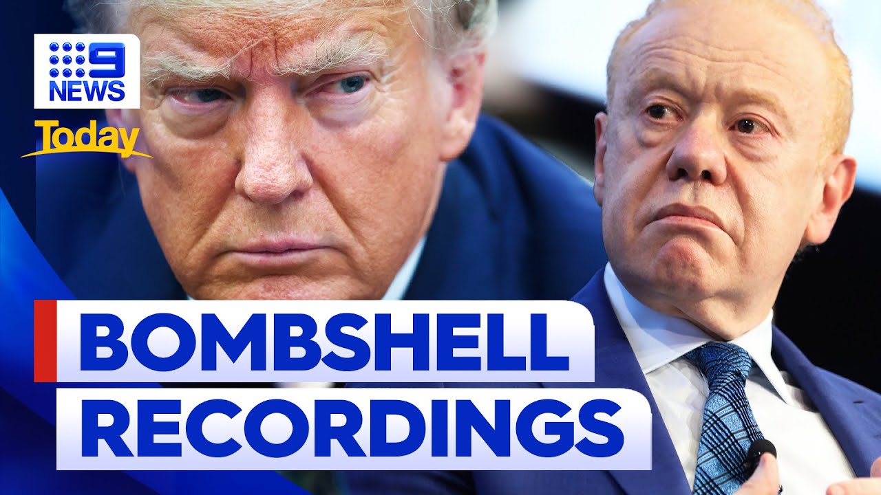 Billionaire Anthony Pratt's feelings on Donald Trump exposed in secret recordings | 9 News Australia