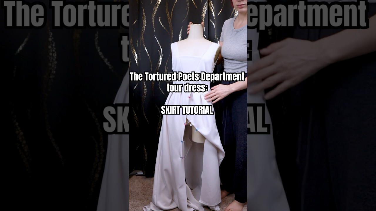 😮 the EASIEST Swift cosplay skirt tutorial 😮 #ttpd #cosplaytutorial #taylorswiftcosplay