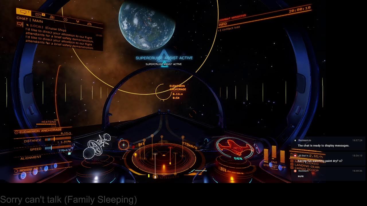 Elite Dangerous - Back 2 The Bubble - Looking for mining Near Rohini