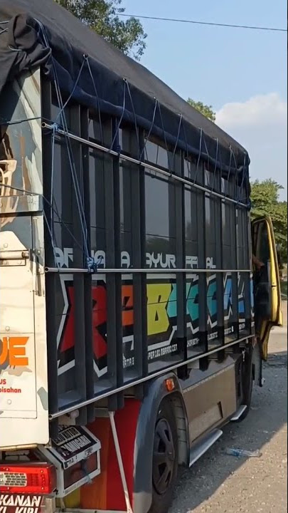 story wa truk rainbow canter astetic story WhatsApp 30 detik..
