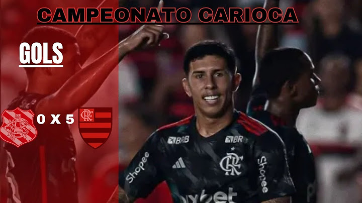 VEJA OS GOLS de BANGU X FLAMENGO, goleada do time alternativo do MENGÃO!