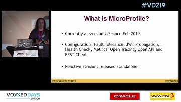 [VDZ19] Lightweight Enterprise Java with MicroProfile by Roberto Cortez