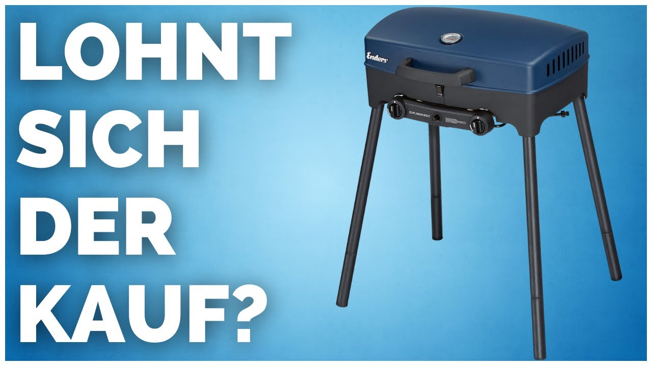 Enders Camping Gasgrill ► Camping Gasgrill im Test ► [KURZ & KOMPAKT]