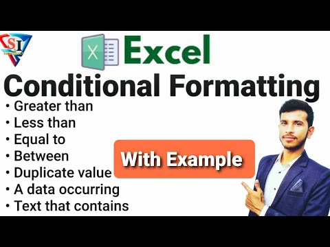 MS Excel Conditional Formatting | how to use conditional Formatting in ...