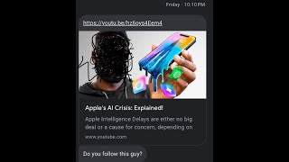 Apple Intelligence: One of many reasons it's bad.