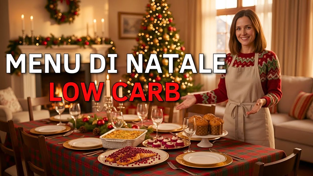 NATALE: Menù Completo LOW CARB! 🎄