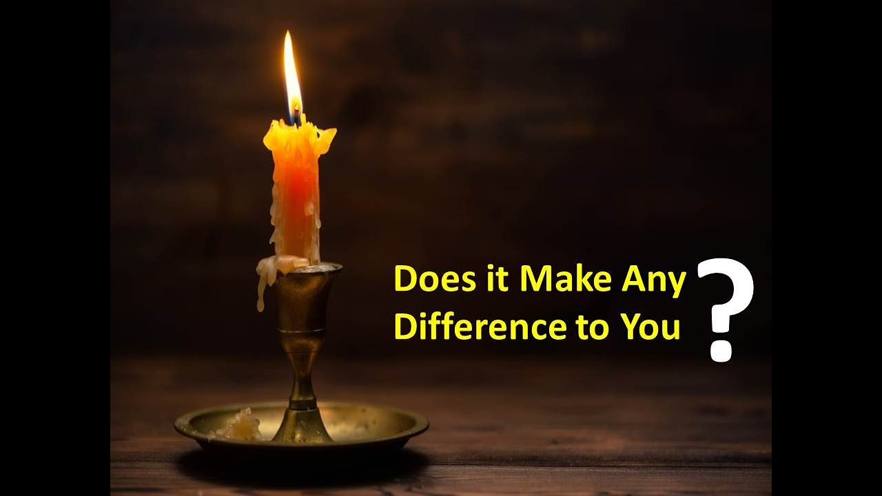 Does it Make Any Difference to You  Jan 11, 2026