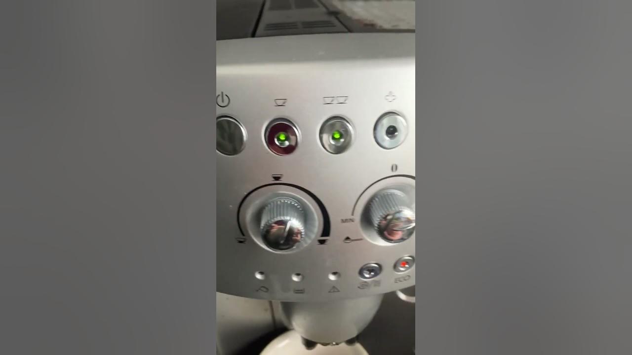 Delonghi Magnifica Water Flow Problem YouTube