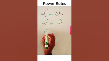 Power Rule Maths Trick 🤯 | Exponents Shortcut for Exams #Shorts #exponentialequations #gcsemath