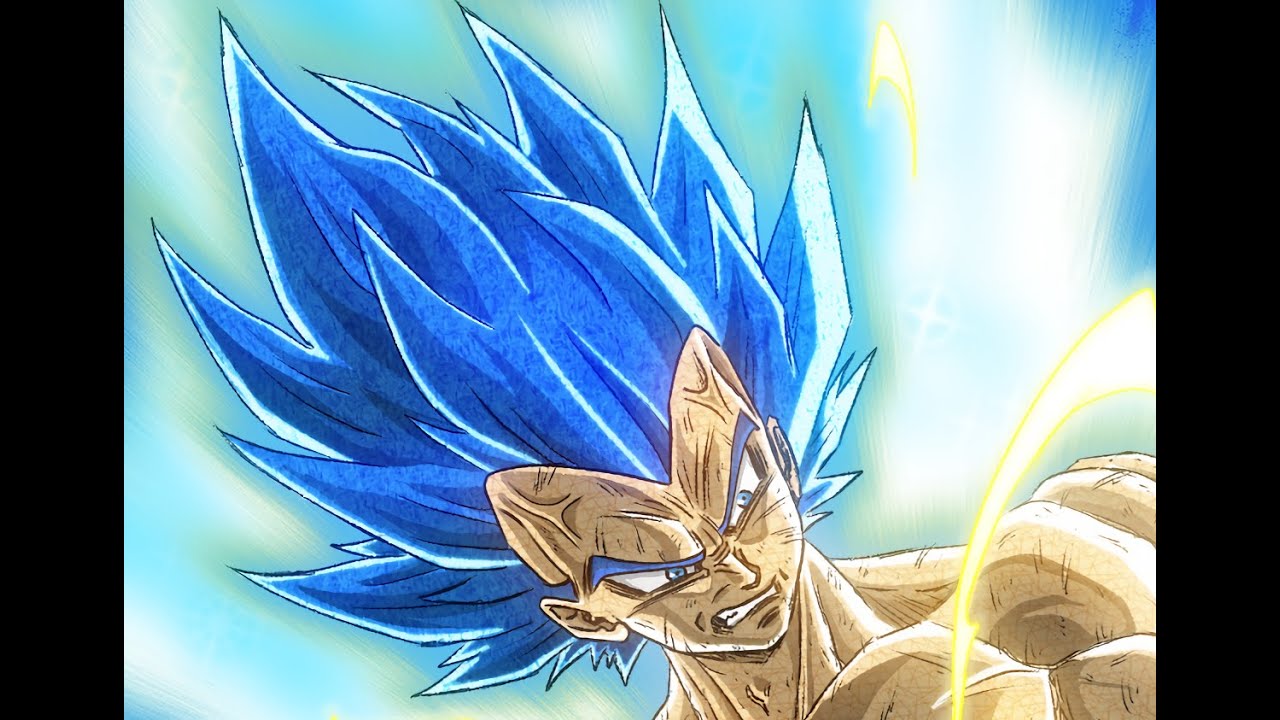 Vegeta SSBE - Final Impact (Speed Drawing)