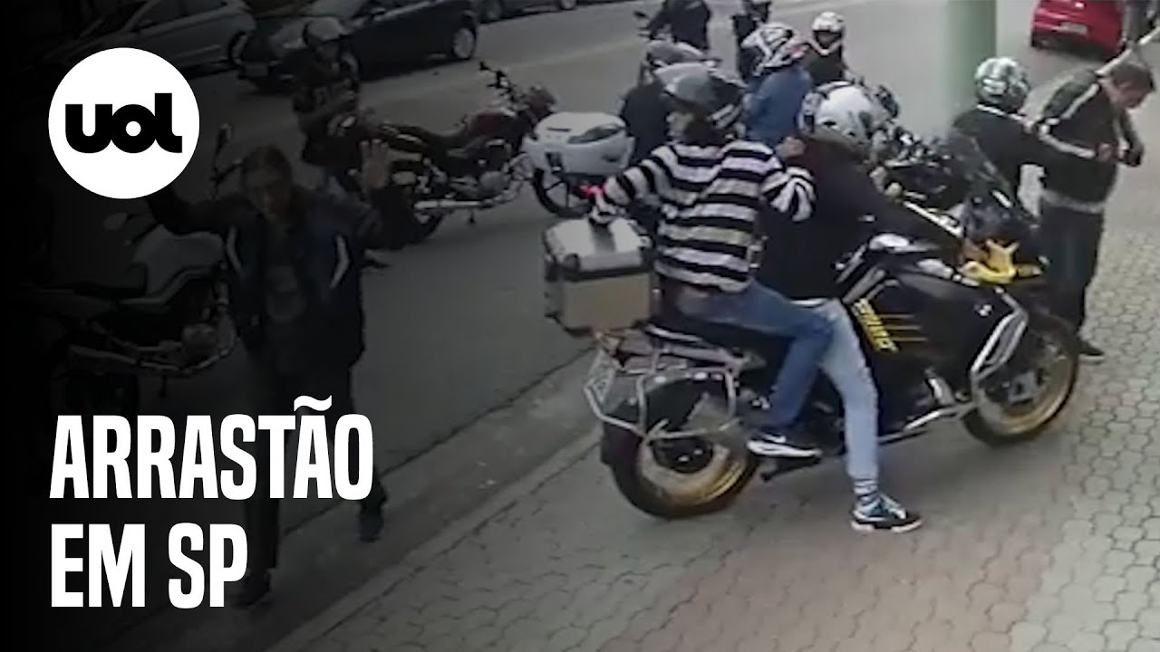 Motoqueiros fazem arrastão e roubam duas motos em SP