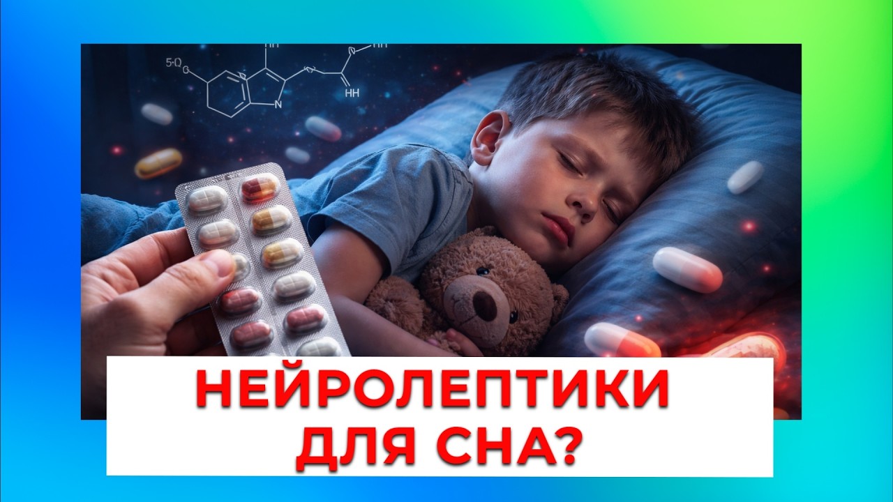 Нейролептики для сна детей с аутизмом: риски и последствия