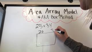 Large Multiplication: Area Array/Box Method