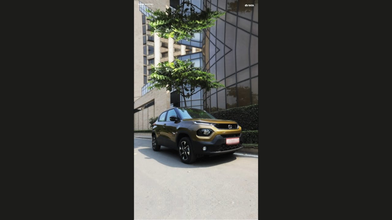 Alluring design of the Tata PUNCH