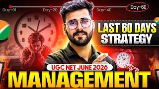 UGC NET Management Last 60 Days Strategy: Daily Timetable &amp; Syllabus Breakdown