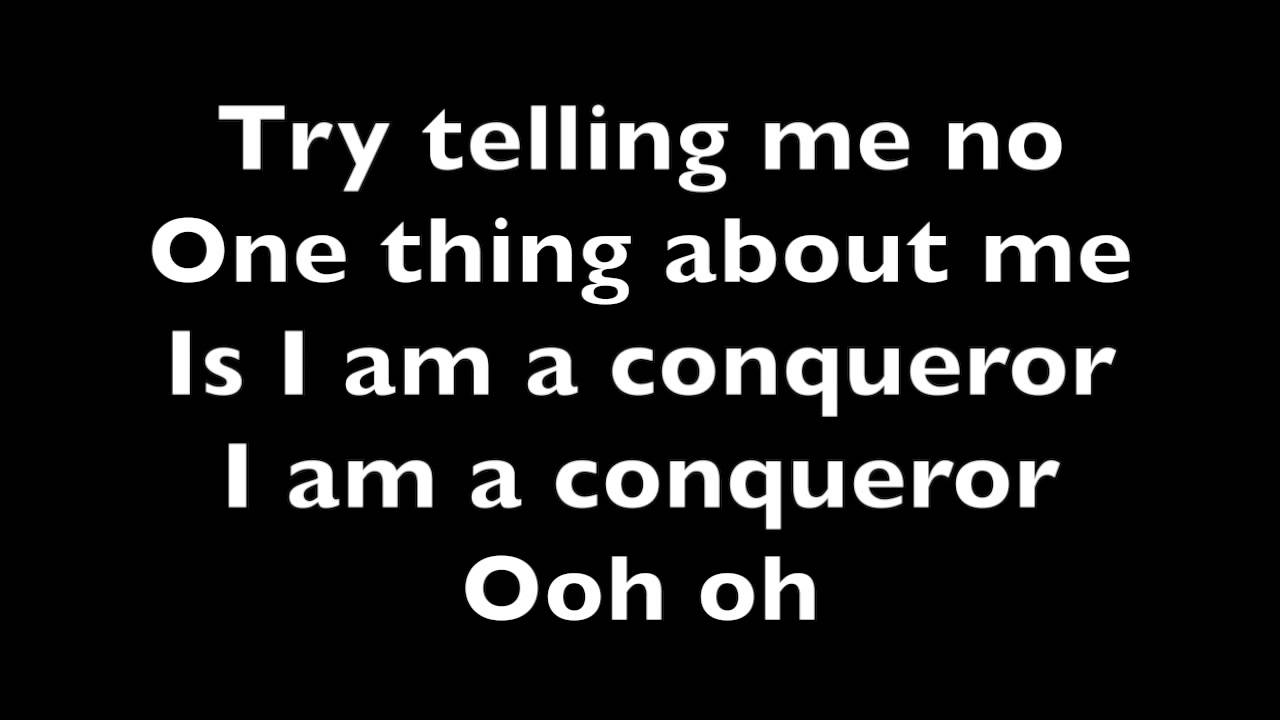 Conqueror lyrics