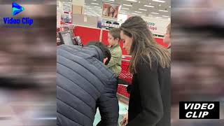 Angelina Jolie de compras en Target con Shiloh y Knox Jolie Pitt Wealth