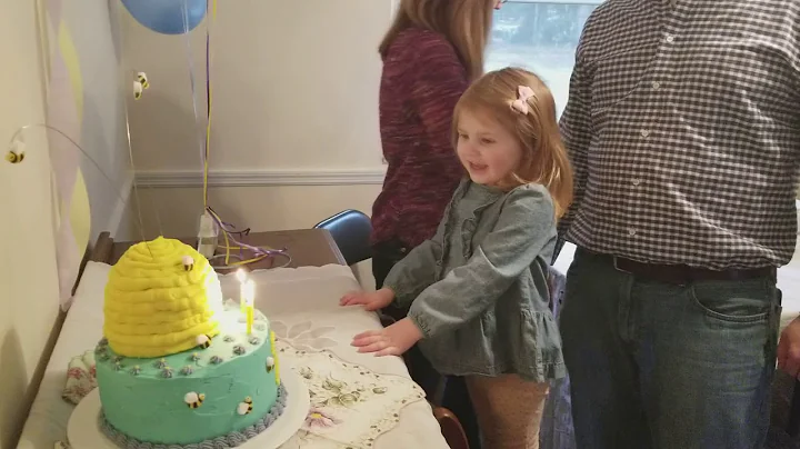 Lainey Elizabeth Gainey 3rd birthday