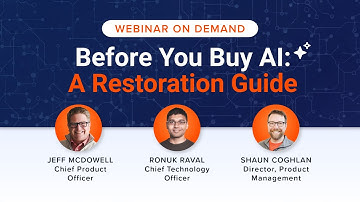 Before You Buy AI: A Restoration Guide - Webinar