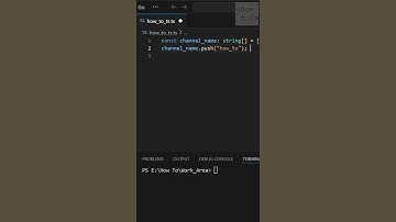 How to create arrays in TypeScript