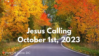 Jesus Calling Daily Devotion for October 1st #dailydevotion #jesuscalling 