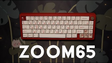 Zoom65 EE by Meletrix (Fierce Girl Switches) Typing Sounds