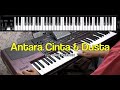ANTARA CINTA DAN DUSTA - Obbie Messakh - KARAOKE HD TEMBANG KENANGAN INDONESIA by Antoni Pasaribu