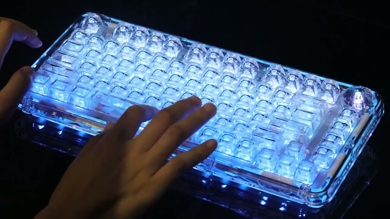 First Blood B81 fully transparenthigh-value keyboard