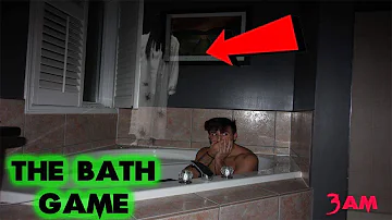 (SHE CAME TO MY HOUSE) DONT PLAY THE BATH GAME AT 3AM | DARUMA SAN SHOWED UP (GONE WRONG)