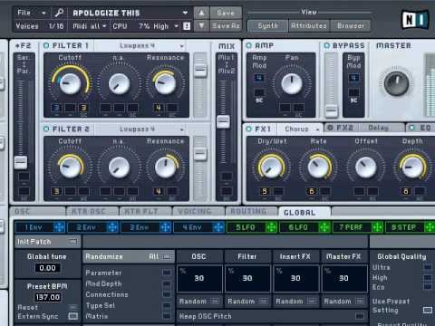NI Komplete 8 - Making a Beat!