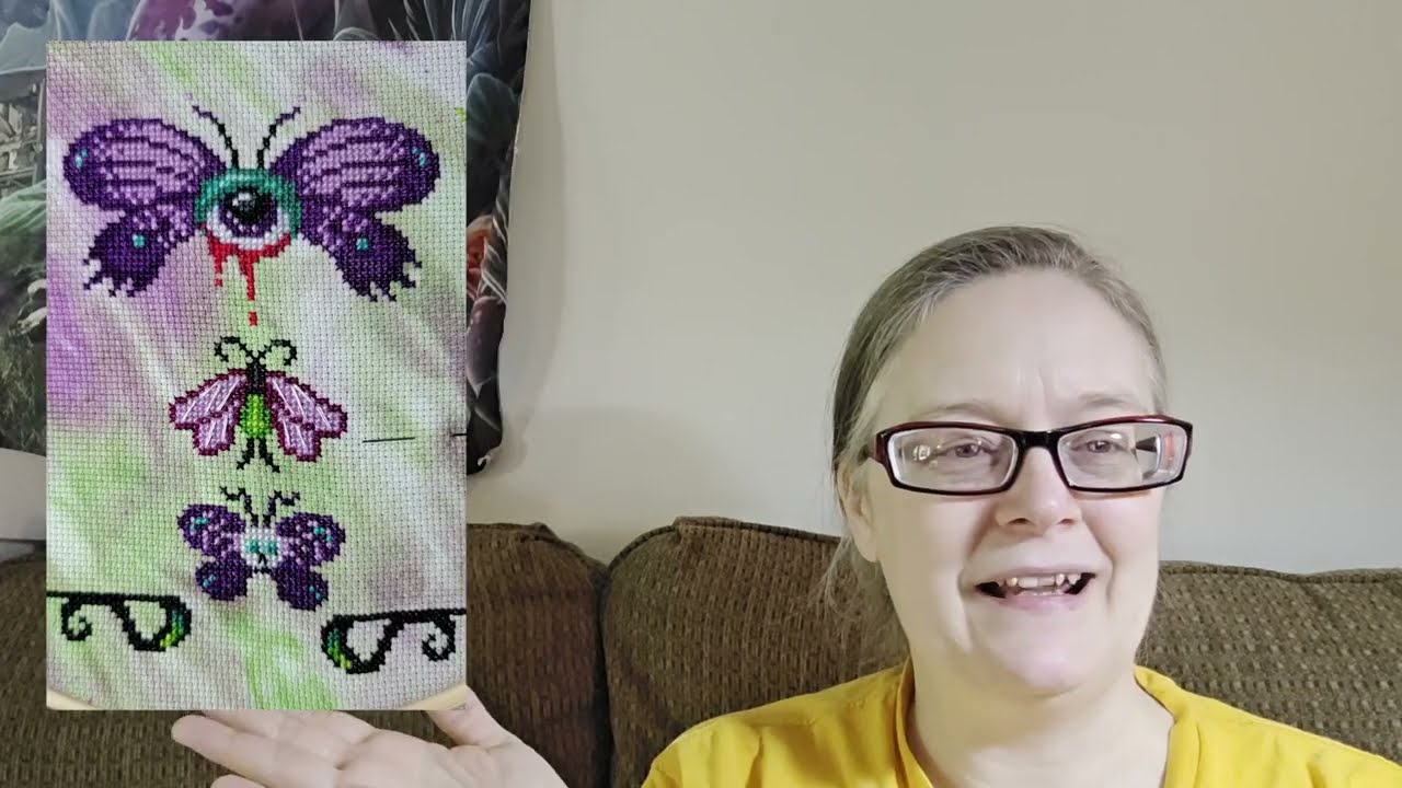 Harpy Stitch 00040   - The Year of 50 Starts, Week 26: 2nd Flossiversary and Mid-Year WIP Parade