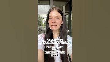 TMS therapy treatment 2 week/10 day progress update #tmstherapy #tmstreatment #chronic depression c