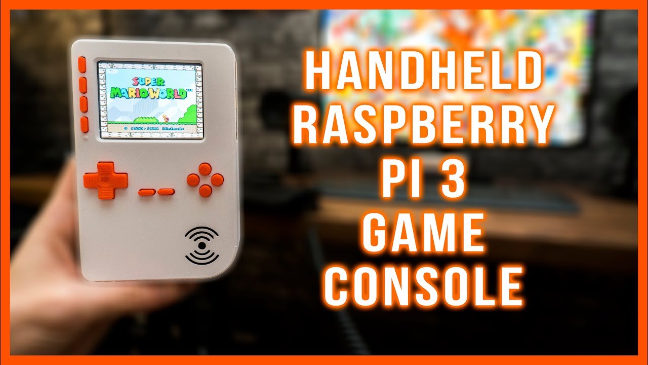 raspberry pi 3 handheld console