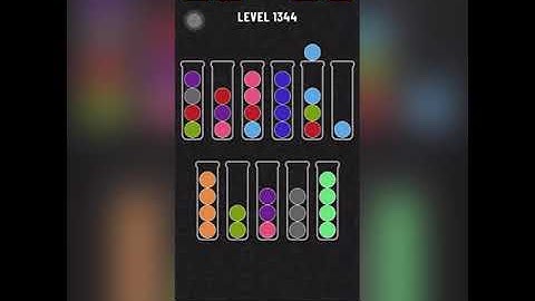 Ball Sort Puzzle - Level 1344