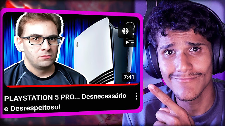 ELE DISSE TUDO! PLAYSTATION 5 PRO... Desnecessário e Desrespeitoso!