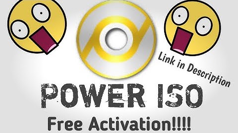 How to install and activate POWER ISO