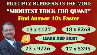 Fastest Mental Multiplication Trick II Partial Products Method II Multiply 10x Faster #multiply