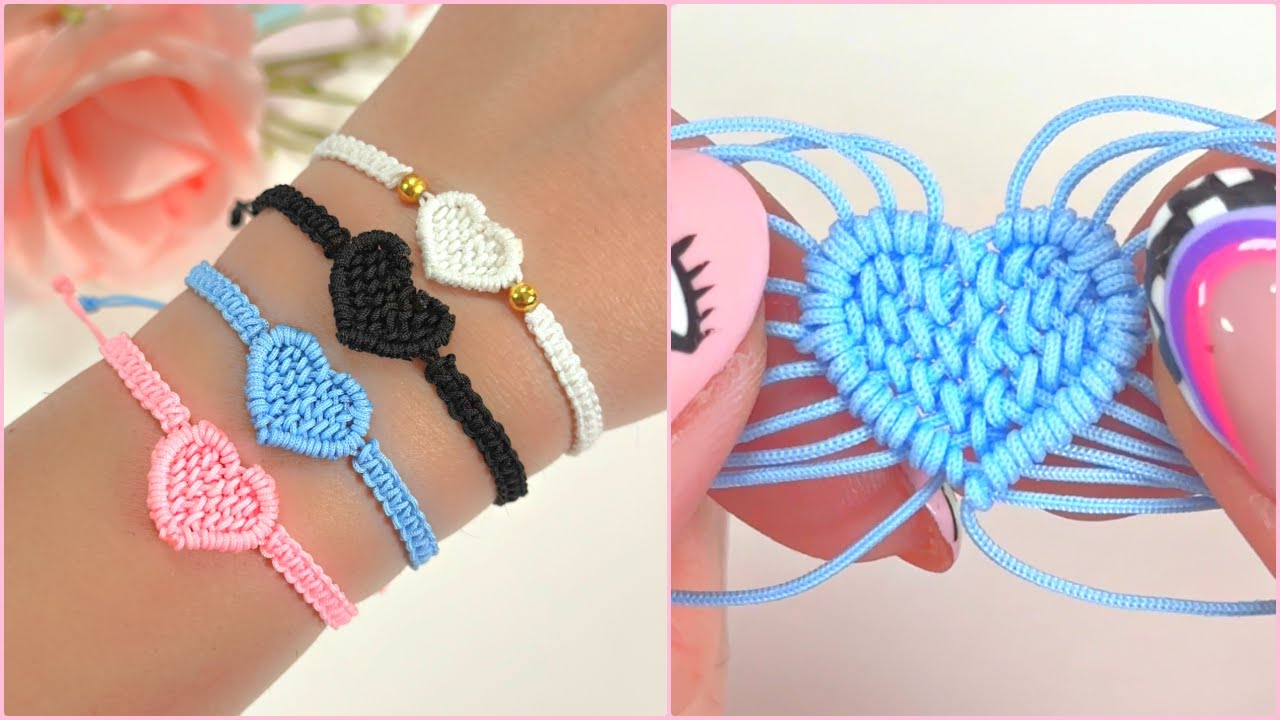 Vriendschaps armbandje met karton 8 inkepingen