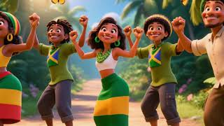 A Song for Jamaica 🇯🇲 | Tropical Kids Reggae Tribute | Caribbean Love & Support
